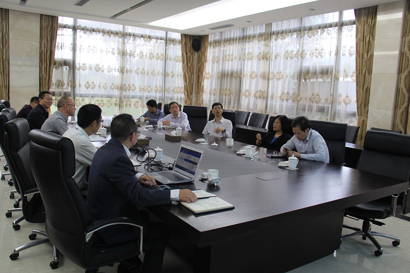 省经信委副主任陈建忠一行莅临公司调研-佰福国际药业