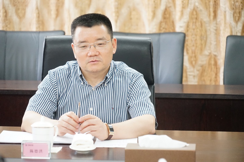 绍兴市副市长陈德洪一行莅临公司调研指导事情-佰福国际药业