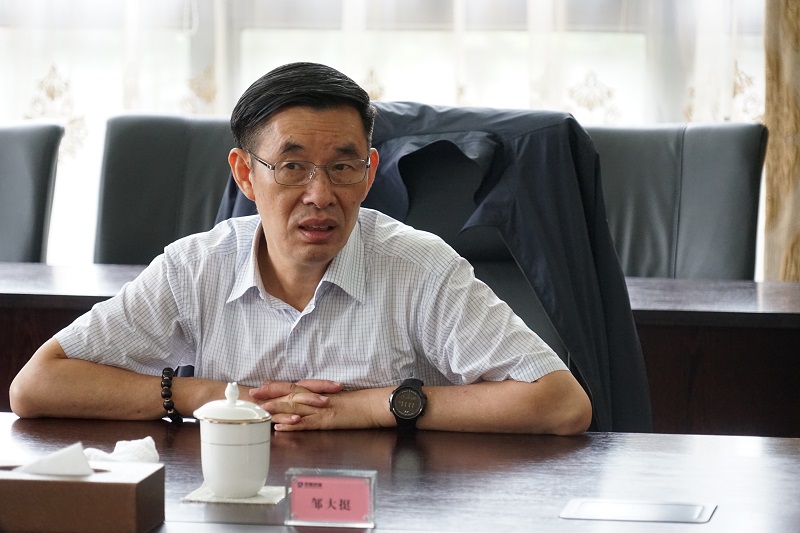 原国家科学手艺奖励事情办公室主任邹大挺莅临公司调研考察-佰福国际药业